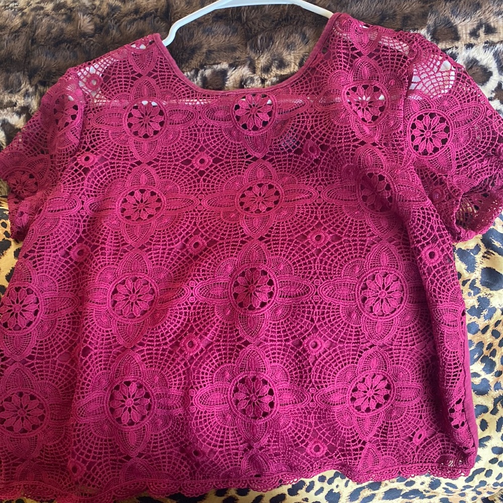 Crochet Rue 21 top!